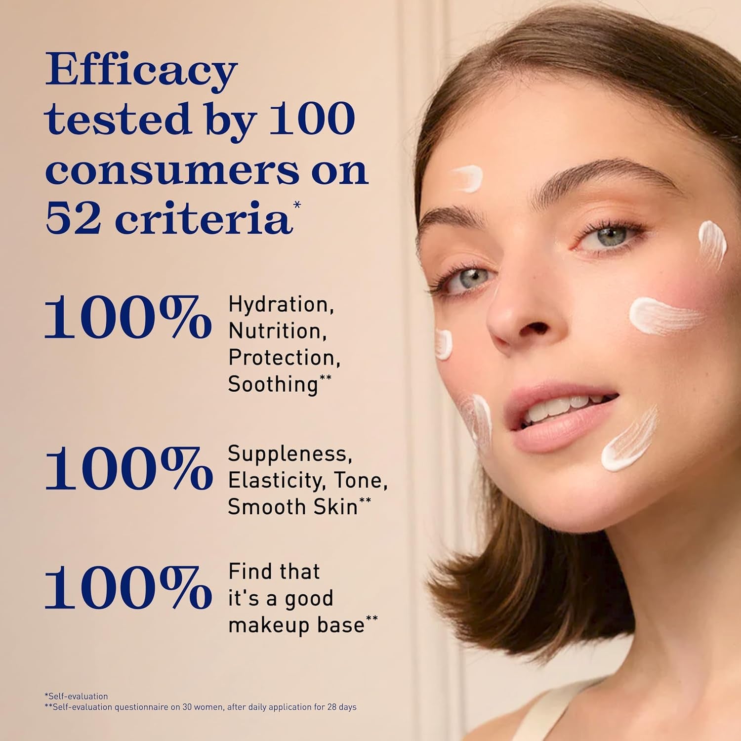 Lait-Crème Concentré Face Moisturizer and Makeup Primer, French Face Cream with Shea Butter & Aloe Vera